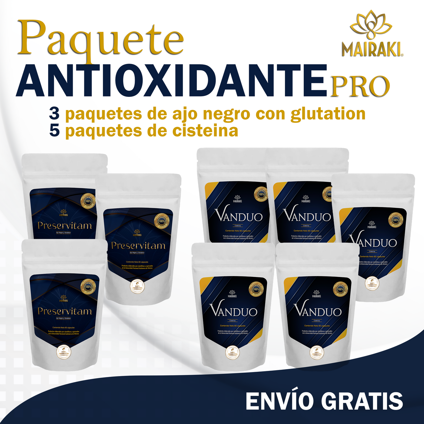 PAQUETE ANTIOXIDANTE PRO